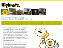 Tablet Screenshot of highnote.zampa.com